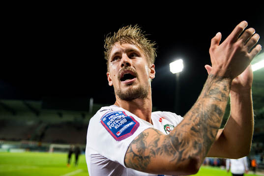 Örebros Daniel Björnqvist jublar