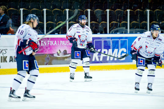 Linköpings Jakob Lilja, Andrew Gordon och Chad Billins
