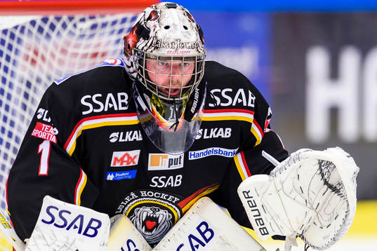 Luleås målvakt Daniel Larsson