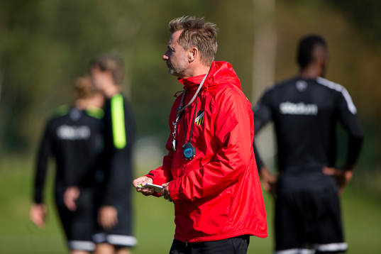 Häckens tränare Peter Gerhardsson