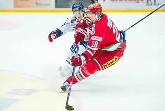 Modos Dennis Persson och Linköpings Henrik Törnqvist