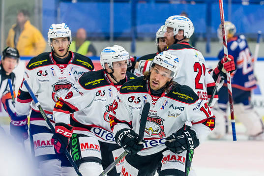 Malmö Redhawks Andreas Thuresson jublar
