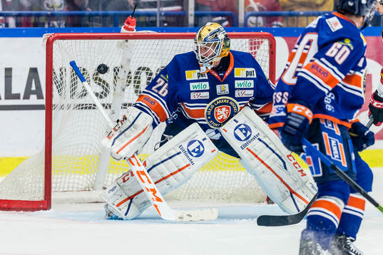Malmö Redhawks Andreas Thuresson (ej i bild gör 0-1