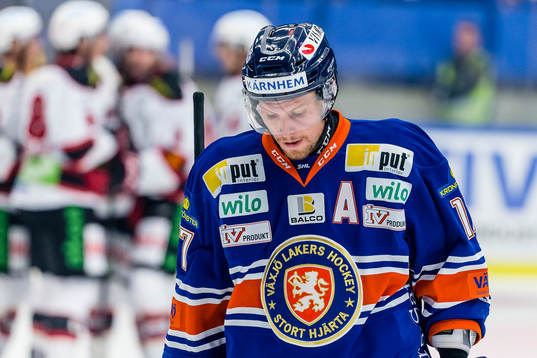 Växjös Alexander Johansson deppar