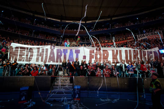 Frölundaklackens tifo