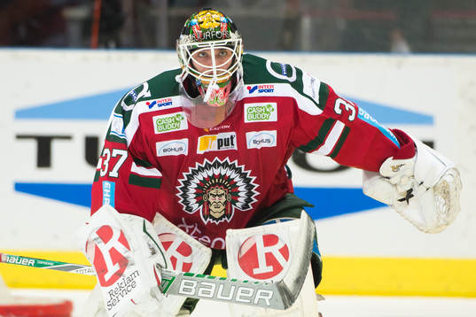 Frölundas målvakt Johan Gustafsson