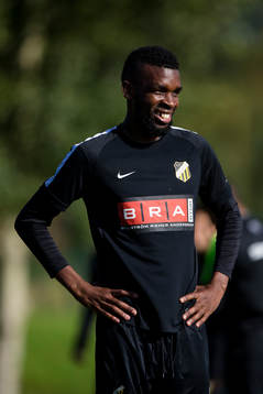 Häckens Tefu Mashamaite glad