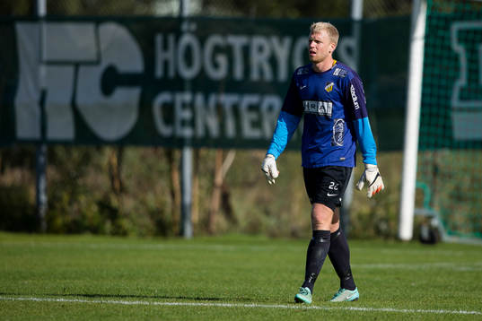 Häckens målvakt Peter Abrahamsson