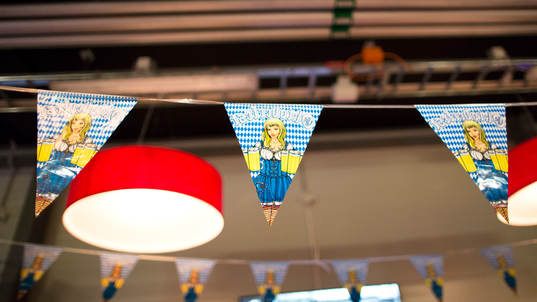 Temat för dagen är Oktoberfest