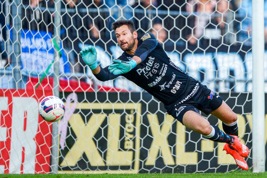 Halmstads målvakt Stojan Lukic