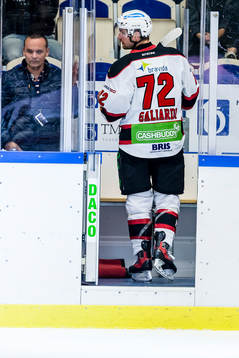 Malmö Redhawks TJ Galiardi blir utvisad 2+2 för hög