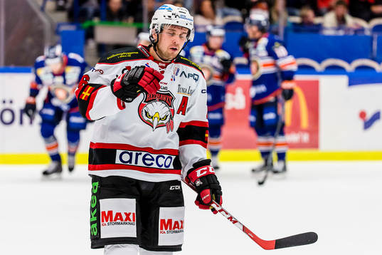 Malmö Redhawks Stefan Warg deppar