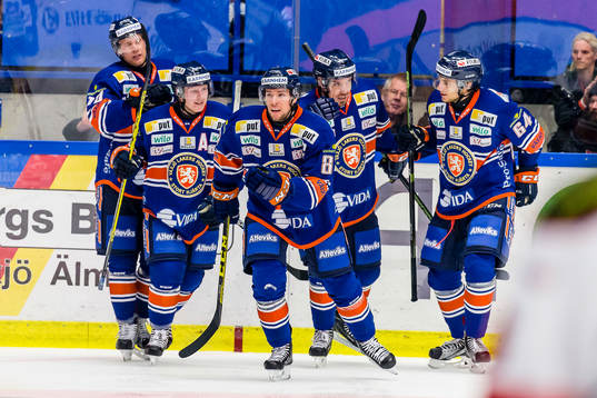 Växjös Richard Gynge, Tuomas Kiiskinen, Robert Rosén,