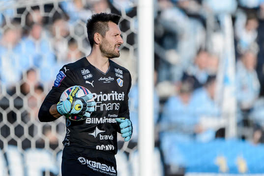 Halmstads målvakt Stojan Lukic