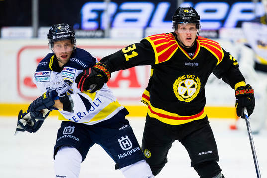 s Chris Abbott och Brynäs Daniel Mannberg