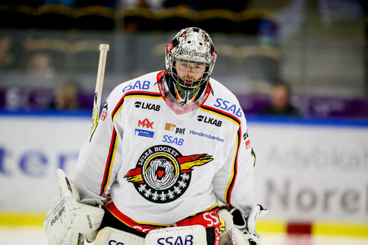 Luleås målvakt Daniel Larsson