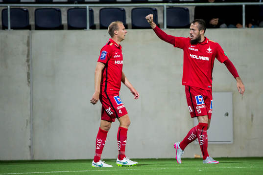 Norrköpings Emir Kujovic jublar