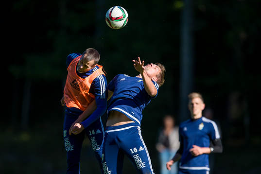 IFK Göteborgs Hjalmar Jonsson och Mikael Boman