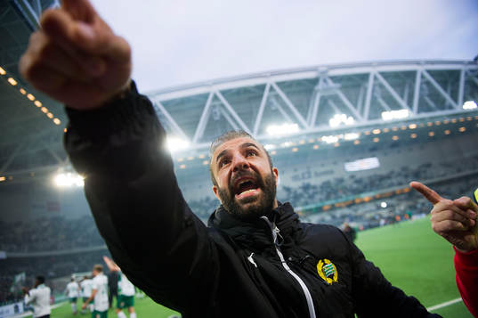 Hammarbys Kennedy Bakircioglu jublar