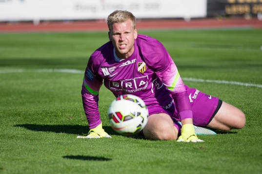 Häckens målvakt Peter Abrahamsson