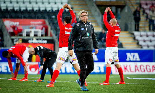 Kalmars tränare Peter Swärdh
