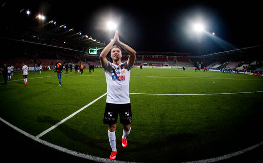Örebros Martin Broberg jublar