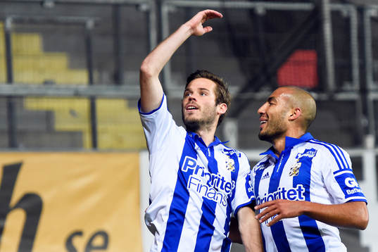 IFK Göteborgs Emil Salomonsson jublar
