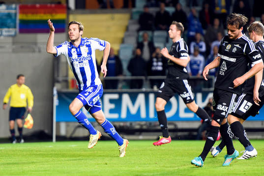 IFK Göteborgs Emil Salomonsson jublar