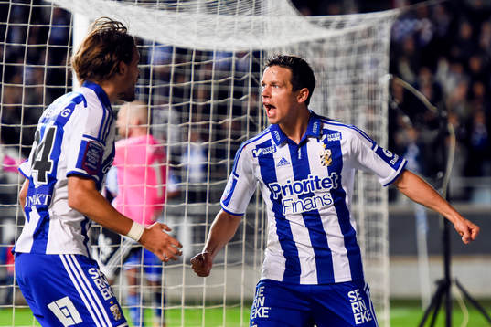 IFK Göteborgs Mads Winther Albeck jublar