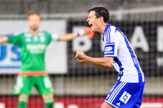 IFK Göteborgs Mads Winther Albeck jublar