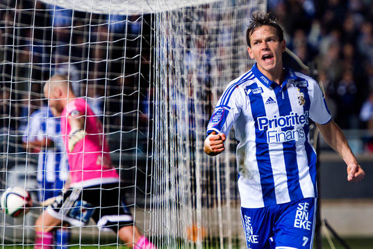 IFK Göteborgs Mads Winther Albeck jublar