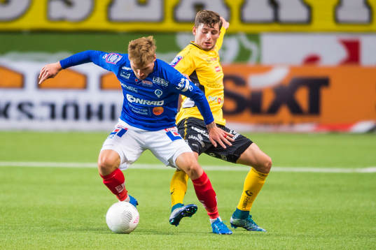 Åtvidabergs Martin Christensen och Elfsborgs Arber Zeneli
