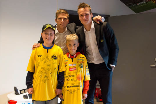 under en fotbollsmatch i Allsvenskan mellan Elfsborg och