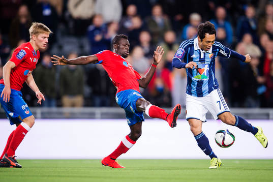 Helsingborgs Lalawélé Atakora och Djurgårdens Seon-Min