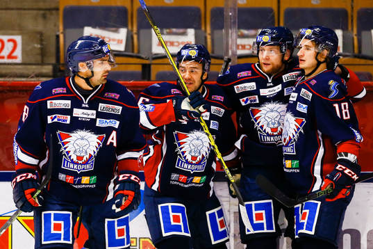Linköpings Jonas Junland jublar