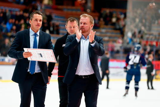 Linköpings Tomas Montén och Linköpings Klas Östman