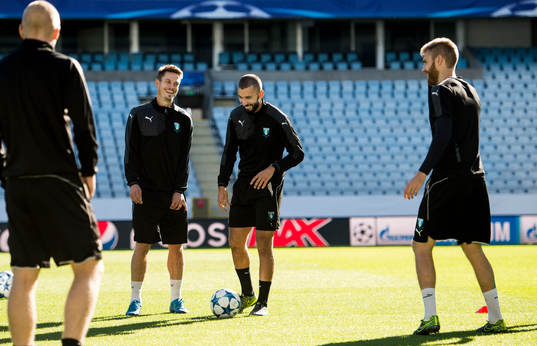 Malmös Markus Rosenberg, Guillermo Molins och Rasmus