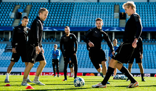 Malmös Nikola Djurdjic, Oscar Lewicki, Jo Inge Berget,