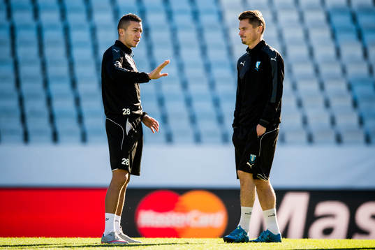 Malmös Nikola Djurdjic och Markus Rosenberg