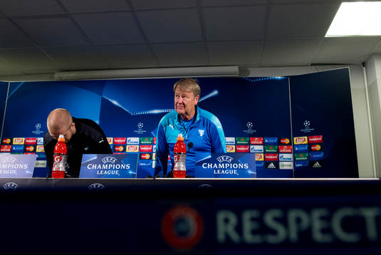 Malmös Anton Tinnerholm och tränare Åge Hareide