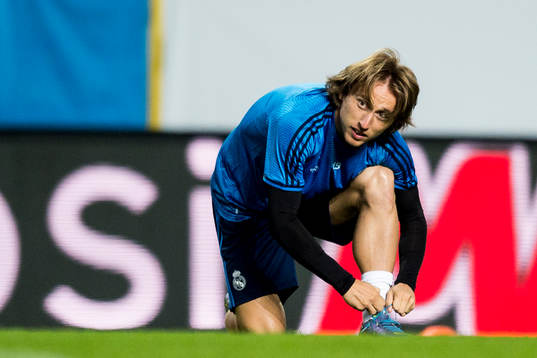 Real Madrids Luka Modric