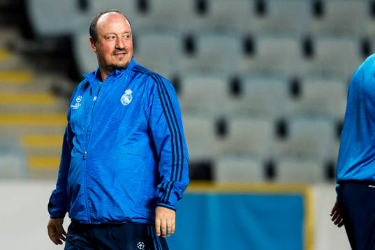 Real Madrids tränare Rafa Benítez