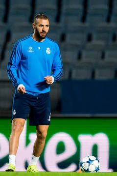 Real Madrids Karim Benzema