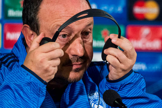 Real Madrids tränare Rafa Benítez