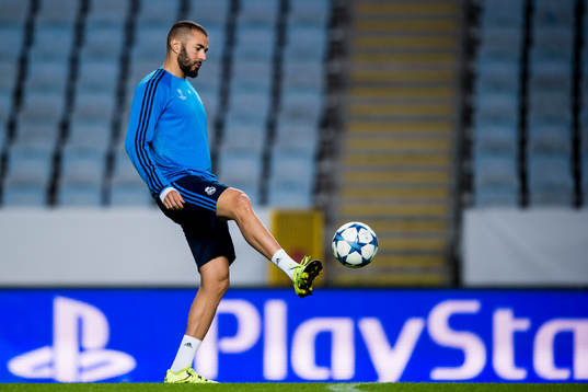 Real Madrids Karim Benzema