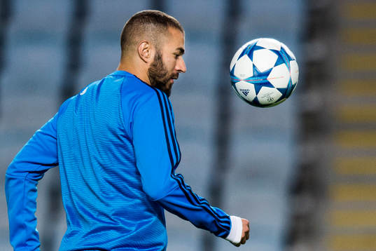Real Madrids Karim Benzema