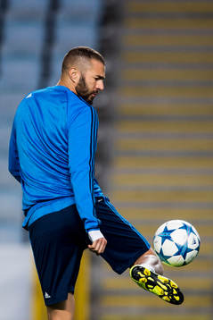 Real Madrids Karim Benzema