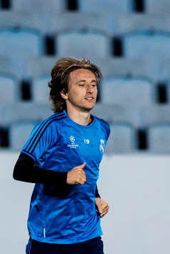 Real Madrids Luka Modric