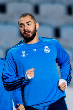 Real Madrids Karim Benzema