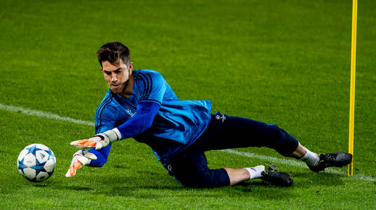 Real Madrids målvakt Rubén Yáñez
